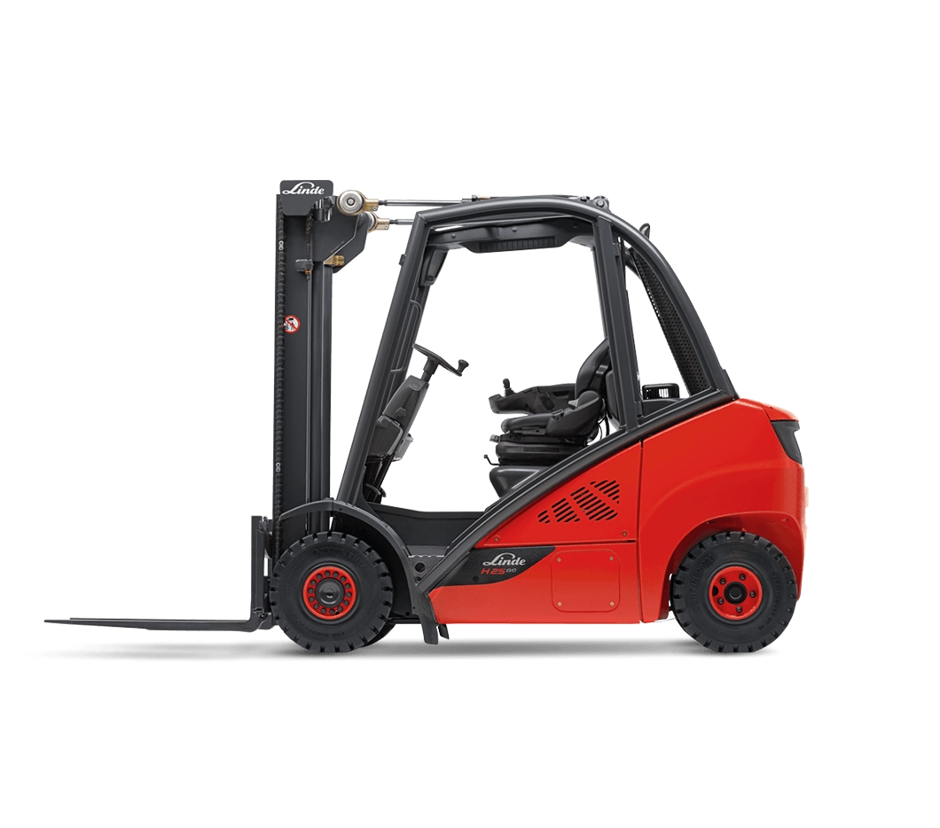 Linde diesel forklift for rent